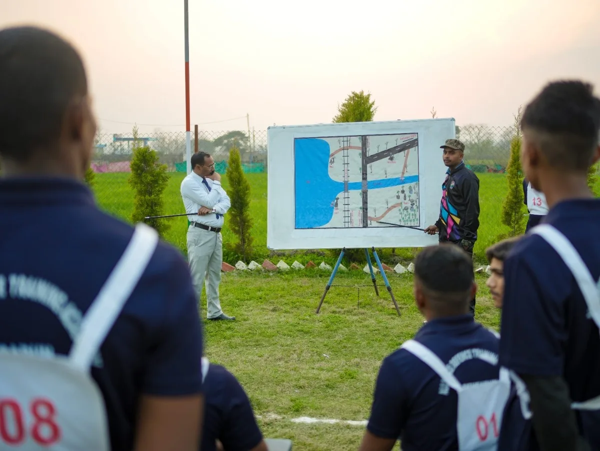 NDA Cadets Participating in Defence Training at Alliance Defence Academy